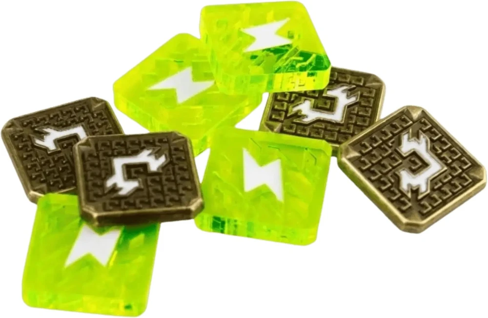Czech Games Edition SETI: patobulinti komponentai