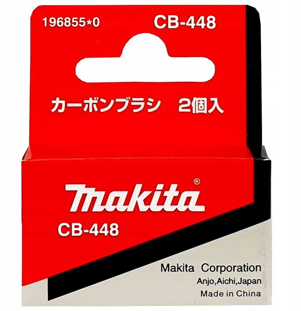CZ.MAKITA ANGLINIAI ŠEPETĖLIAI KPL. CB-448