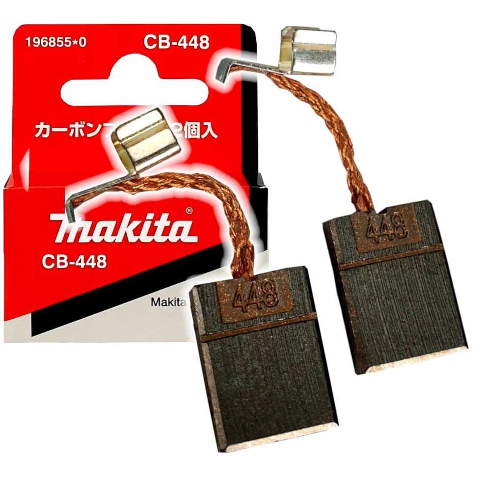 CZ.MAKITA ANGLINIAI ŠEPETĖLIAI KPL. CB-448