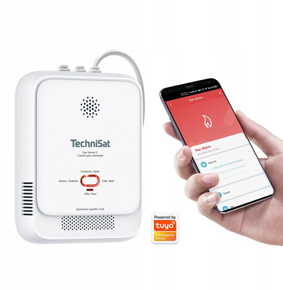 DUJŲ JUTIKLIS TECHNISAT DUJŲ JUTIKLIS 2 TUYA