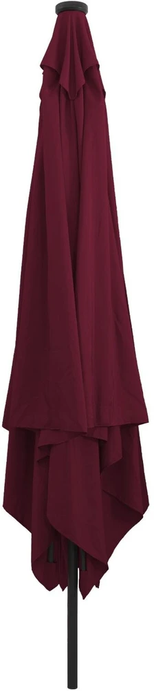 Sodo skėtis Bordo raudona 295 x 295 x 245 cm