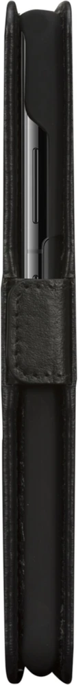 D Bramante dbramante1928 Lynge - Dėklas su klapką na telefon - ze skóry licowej - juoda - do Samsung Galaxy S21 Ultra 5G (LYSUGTBL1243)