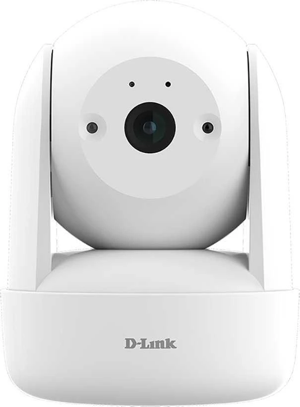 „D-Link“ 2K pasukama ir pakreipiama „Wi-Fi“ kamera, IP apsaugos kamera, vidaus patalpoms, belaidė, stalinė, balta, bokštelis