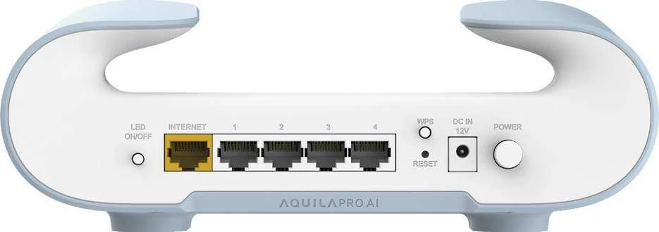 „D-Link M60 Mesh Wi-Fi“ sistema, dviejų dažnių juosta (2,4 GHz / 5 GHz) „Wi-Fi 6“ (802.11ax) balta 4 vidinė