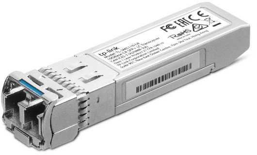Šakotuvas TP-Link Modulis SFP D-Link Omada 10Gbase-LR SFP+ LC Transceiver, 8-PackSPEC: 1310 nm Single-mode, LC Duplex Connector, Up to 10 km Distance