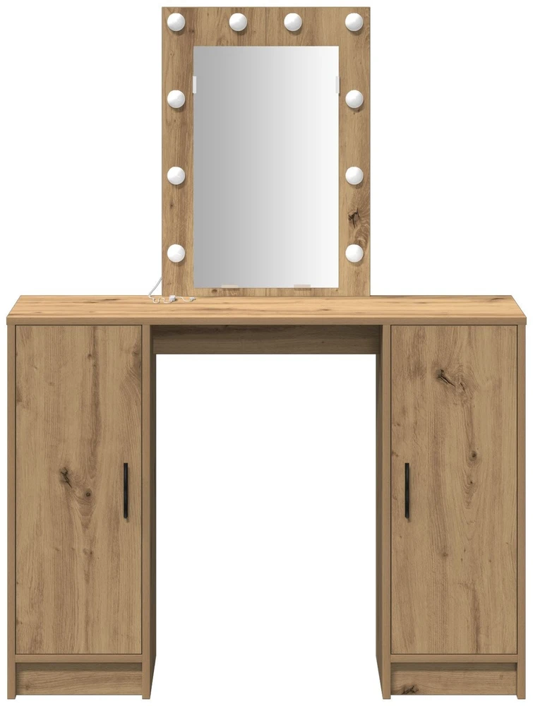 Makiažo stalas Ruda 102 x 33 x 135 cm Apdirbta mediena