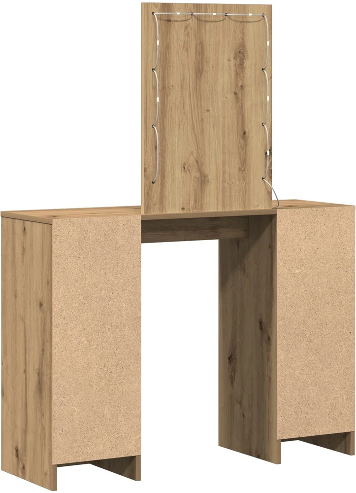 Makiažo stalas Ruda 102 x 33 x 135 cm Apdirbta mediena