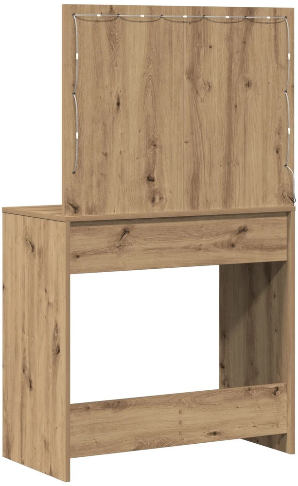 Makiažo stalas Amatininkų ąžuolas 78,5 x 41 x 135 cm