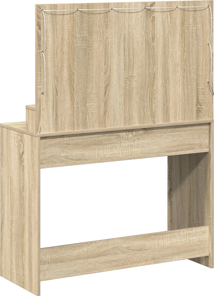 Makiažo stalas Sonoma ąžuolas 100 x 41 x 135 cm