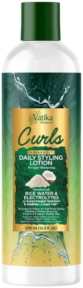 DABUR VATIKA Curls formavimo losjonas garbanotiems plaukams 370ml
