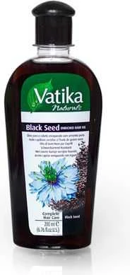 Juodgrūdžių aliejus plaukams, Dabur Vatika, 200 ml