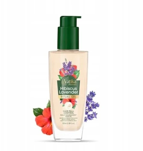DABUR VATIKA Hibiscus Levandų stiprinamasis plaukų aliejus 100ml