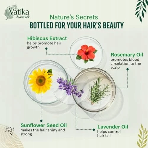 DABUR VATIKA Hibiscus Levandų stiprinamasis plaukų aliejus 100ml