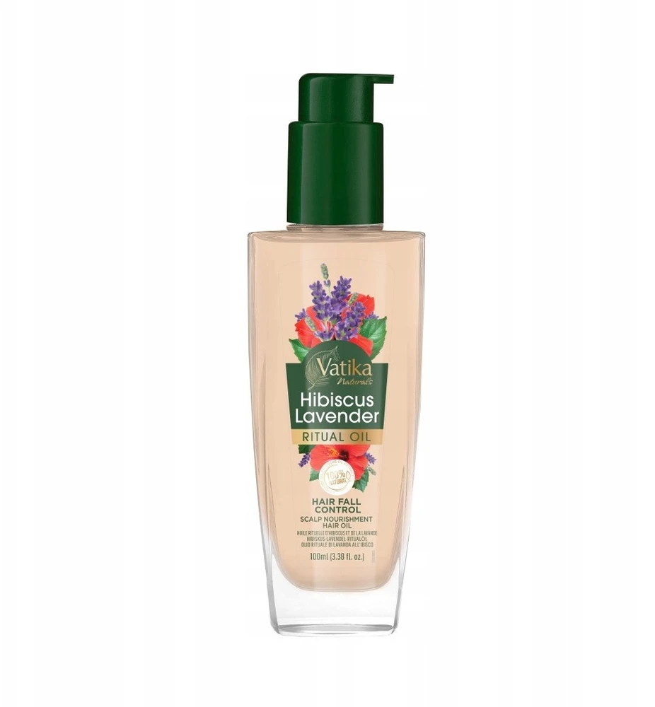DABUR VATIKA Hibiscus Levandų stiprinamasis plaukų aliejus 100ml