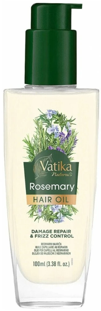 DABUR VATIKA Rozmarinų plaukų aliejus atkuria ir kontroliuoja plaukų šiaušimąsi 100ml