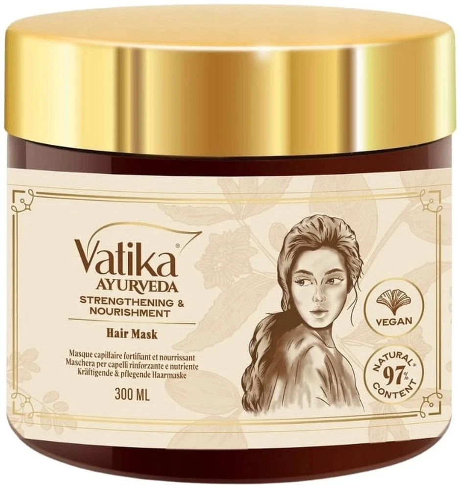 Dabur Vatika Ayurveda Maska do włosów wzmacniająco odżywcza 300ml