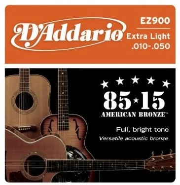 Daddario EZ900 – akustinės gitaros stygos (10–50)