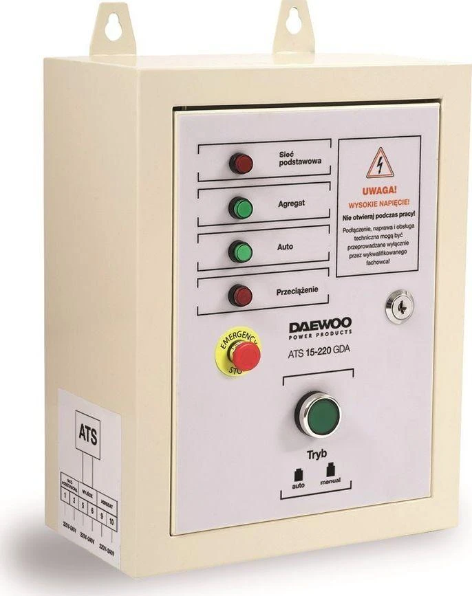 Generatoriaus automatinio valdymo blokas DAEWOO ATS 15-230 GDA