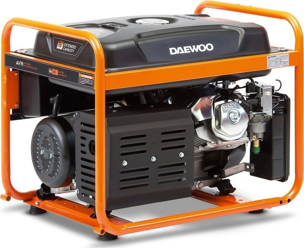 Daewoo benzinins/dujinis generatorius GDA 7500DFE 6kW el. starteris