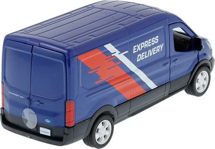 Daffi „Ford Transit“ mikroautobusas, 2018 m., mėlynas