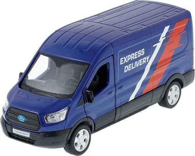 Daffi „Ford Transit“ mikroautobusas, 2018 m., mėlynas