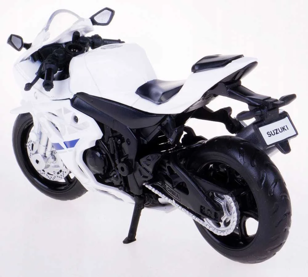 Daffi Model MSZ 1:18 Suzuki GSX-R1000 balta 33167