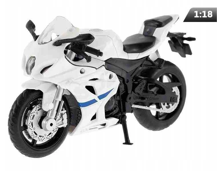 Daffi Model MSZ 1:18 Suzuki GSX-R1000 balta 33167