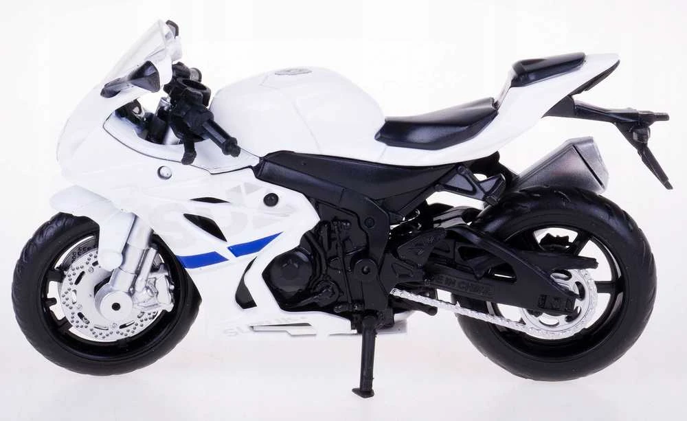 Daffi Model MSZ 1:18 Suzuki GSX-R1000 balta 33167