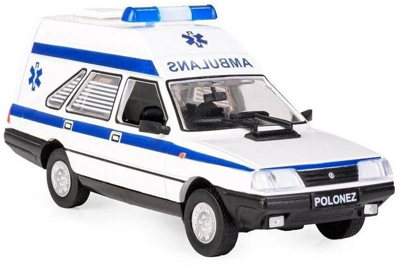 Daffi Carm Modeliukas 1:43 Polonez Cargo Ambulance