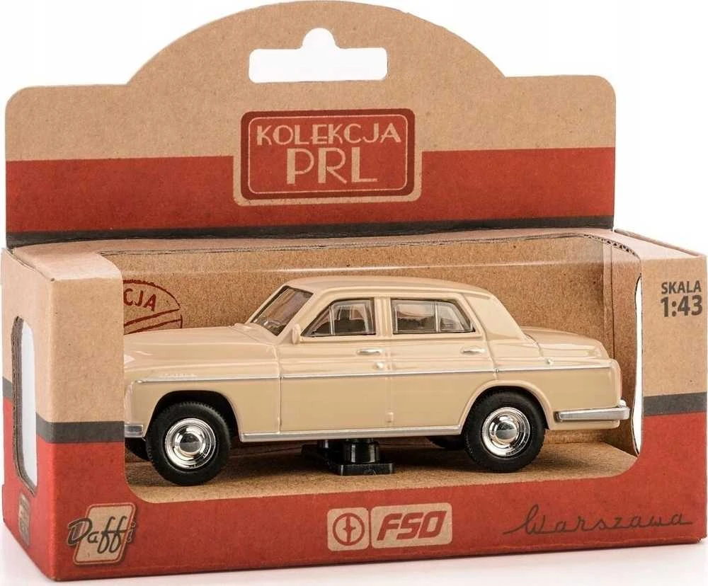 Automobilio modelis Daffi PRL Warszawa 223 K-564 15644, smėlio spalvos