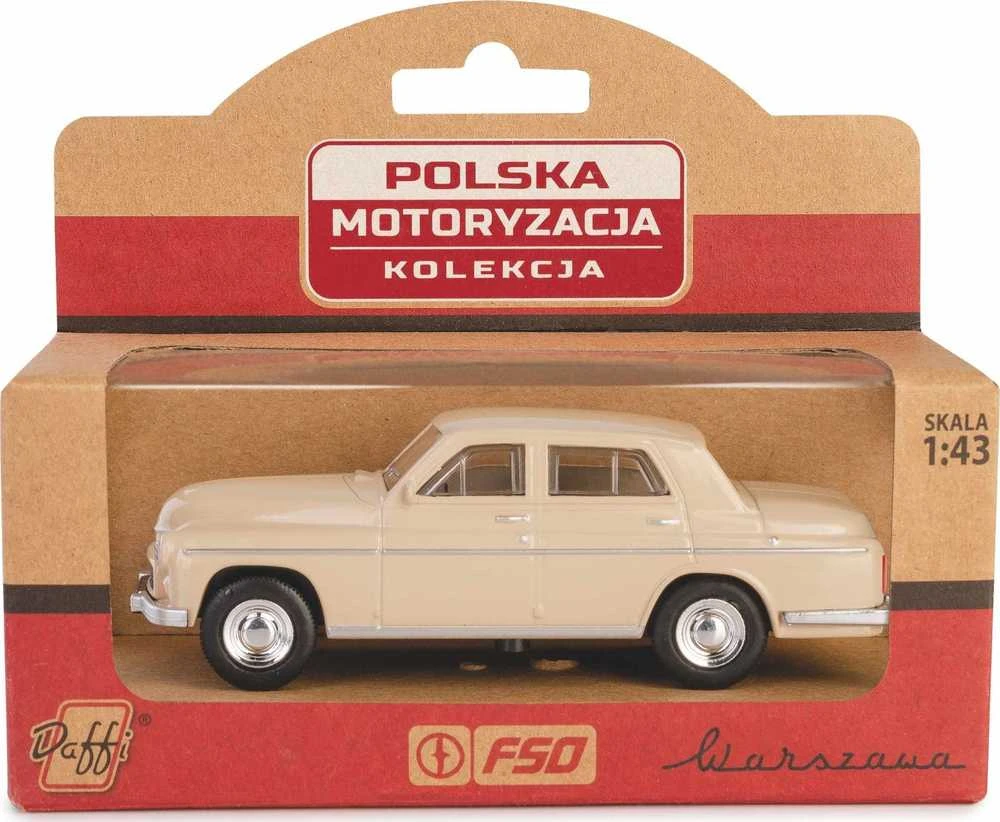 Automobilio modelis Daffi PRL Warszawa 223 K-564 15644, smėlio spalvos