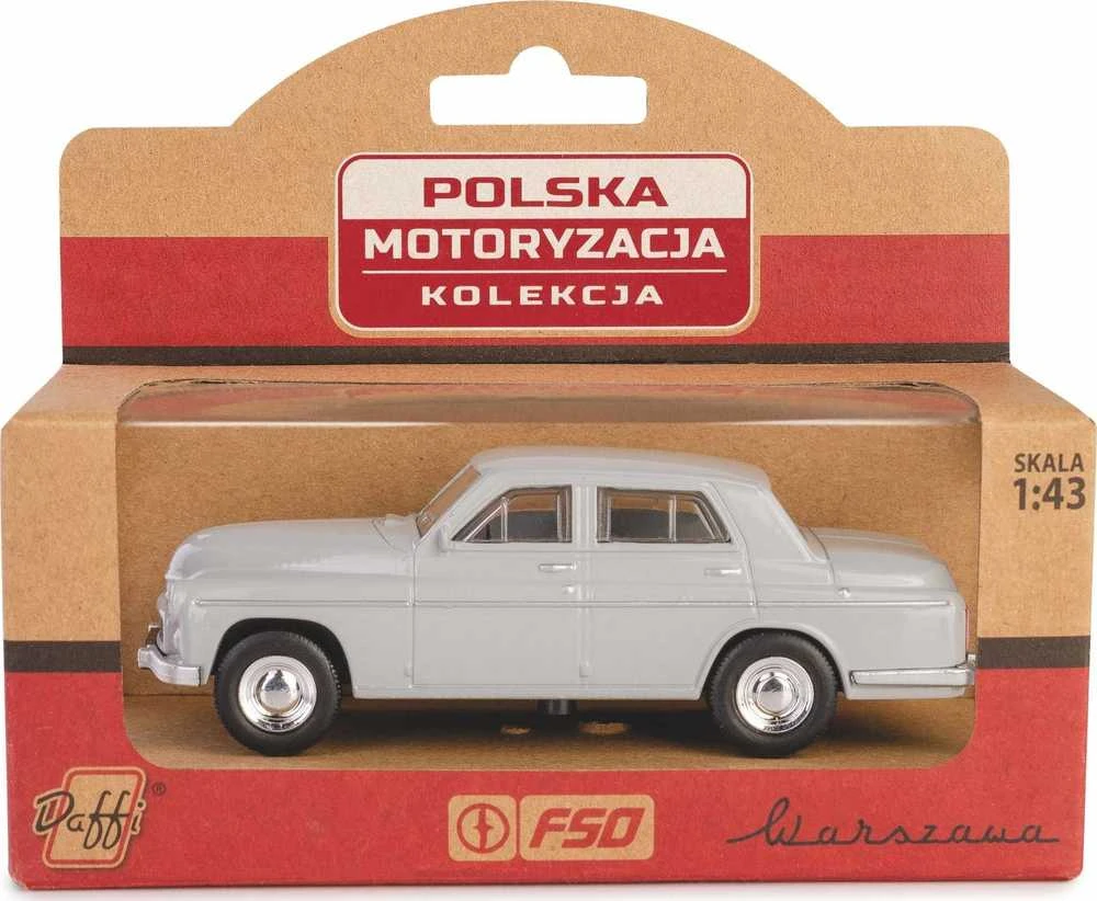 Automobilio modelis Daffi PRL Warszawa 223 K-565 15651, pilkas