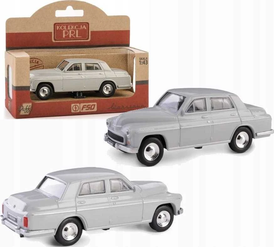 Automobilio modelis Daffi PRL Warszawa 223 K-565 15651, pilkas