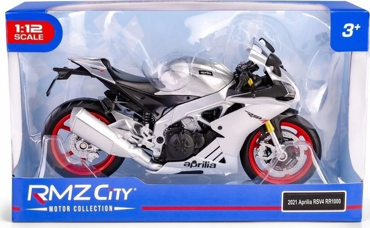 Daffi Model RMZ Hobby 1:12 Aprilia RSV4 silv H-134 81345