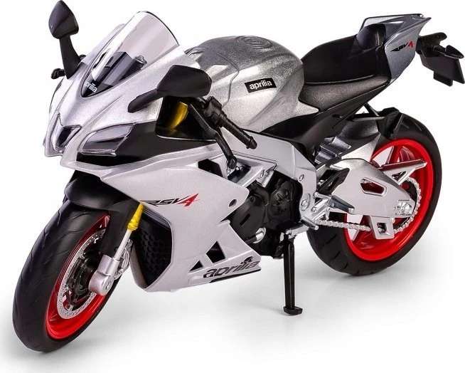 Daffi Model RMZ Hobby 1:12 Aprilia RSV4 silv H-134 81345