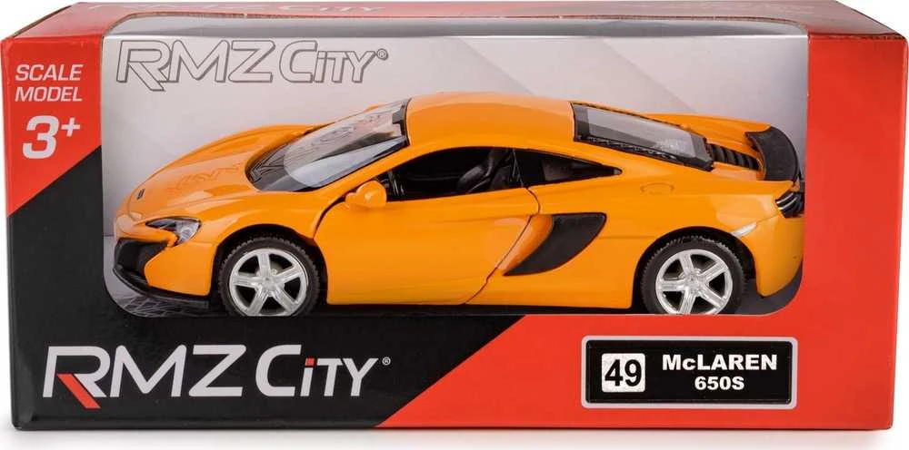Daffi modelis RMZ McLaren 650S 554992 oranžinė K-992 19925 m.