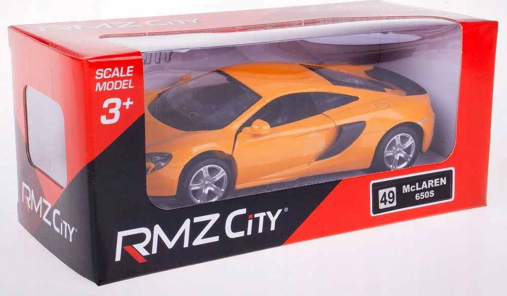 Daffi modelis RMZ McLaren 650S 554992 oranžinė K-992 19925 m.