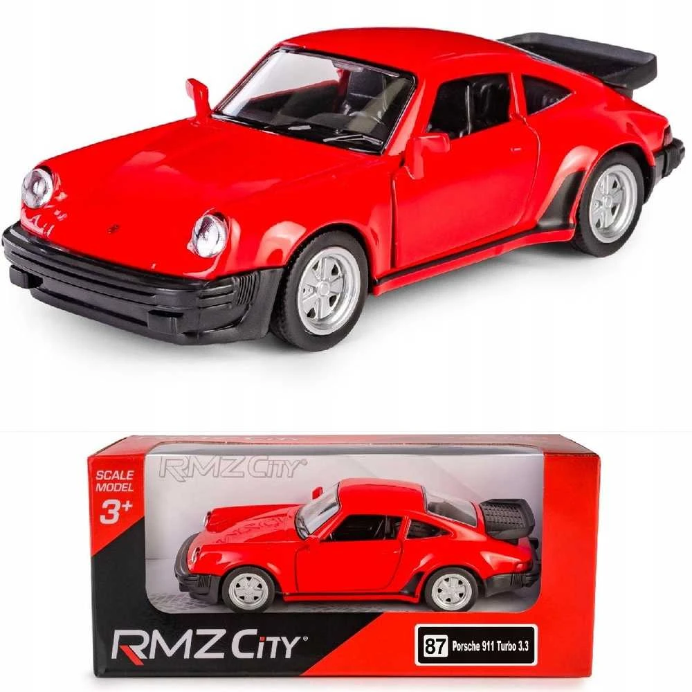 Daffi Model RMZ Porsche930Turbo 75-89 czerw K-128 11288