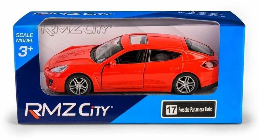 Daffi Model RMZ Porsche Panamera turbo raudona K-843 18430