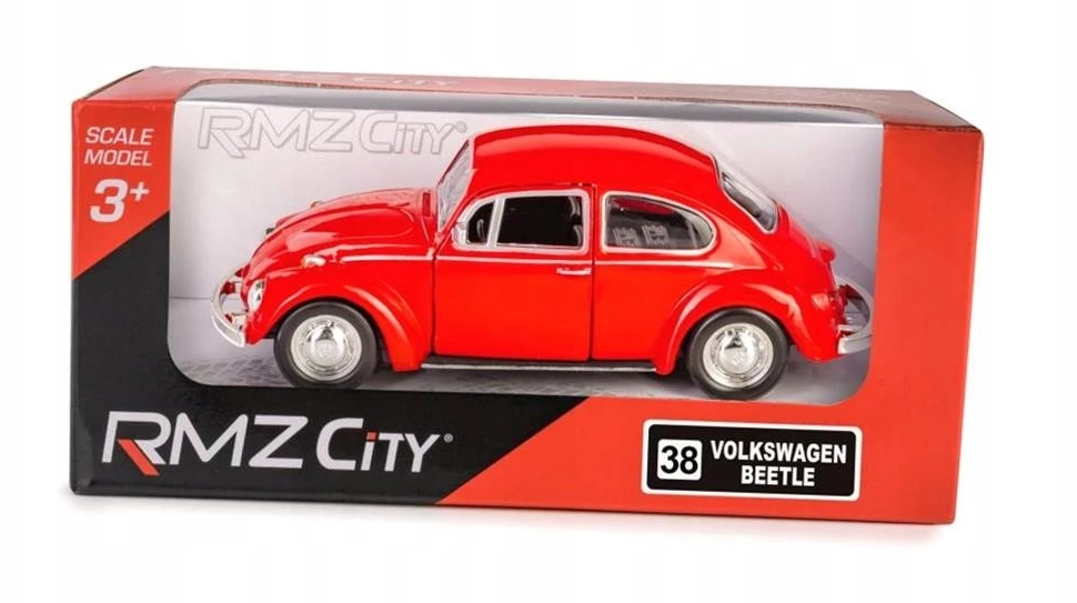 Daffi Model RMZ Volkswagen Beetle 1967 czerw K-131 11318