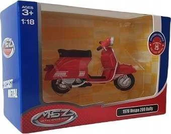 Daffi modelis MSZ 1:18 1976 Vespa200Rally czer M-322 33228