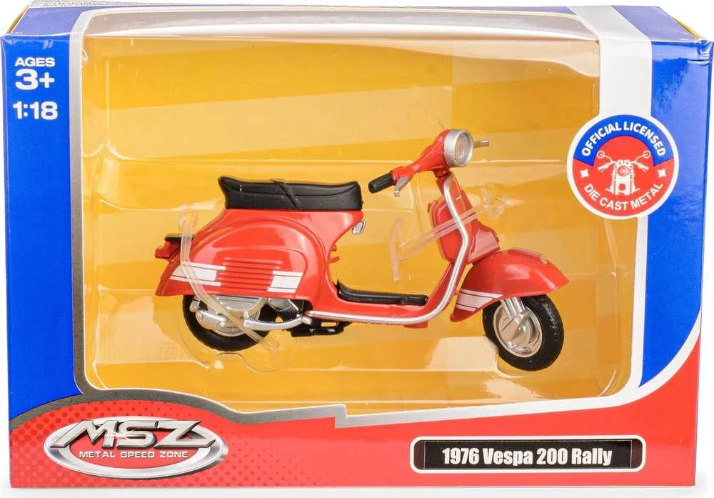 Daffi modelis MSZ 1:18 1976 Vespa200Rally czer M-322 33228