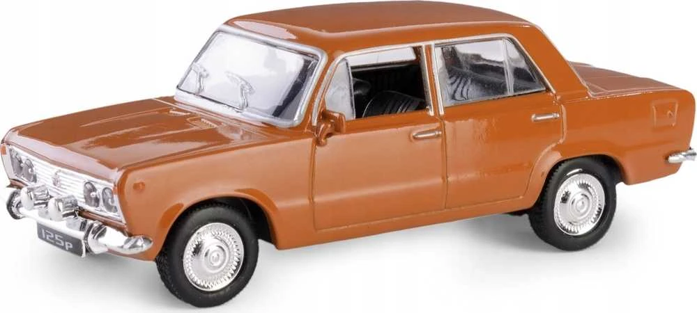 Daffi Carm Modeliukas 1:43, FIAT 125P PRL, rudos spalvos