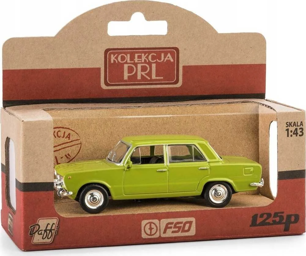 Daffi Model PRL Fiat 125p žalia K-586 15866