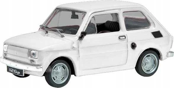 Daffi Važiuoklė PRL Fiat 126p balta