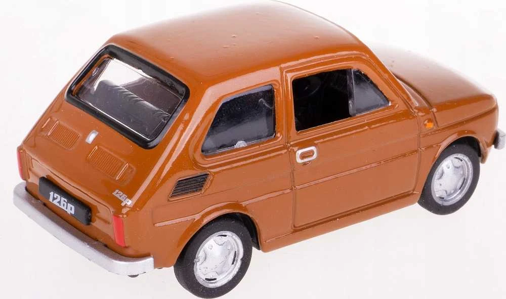 Daffi Važiuoklė PRL Fiat 126p Ruda