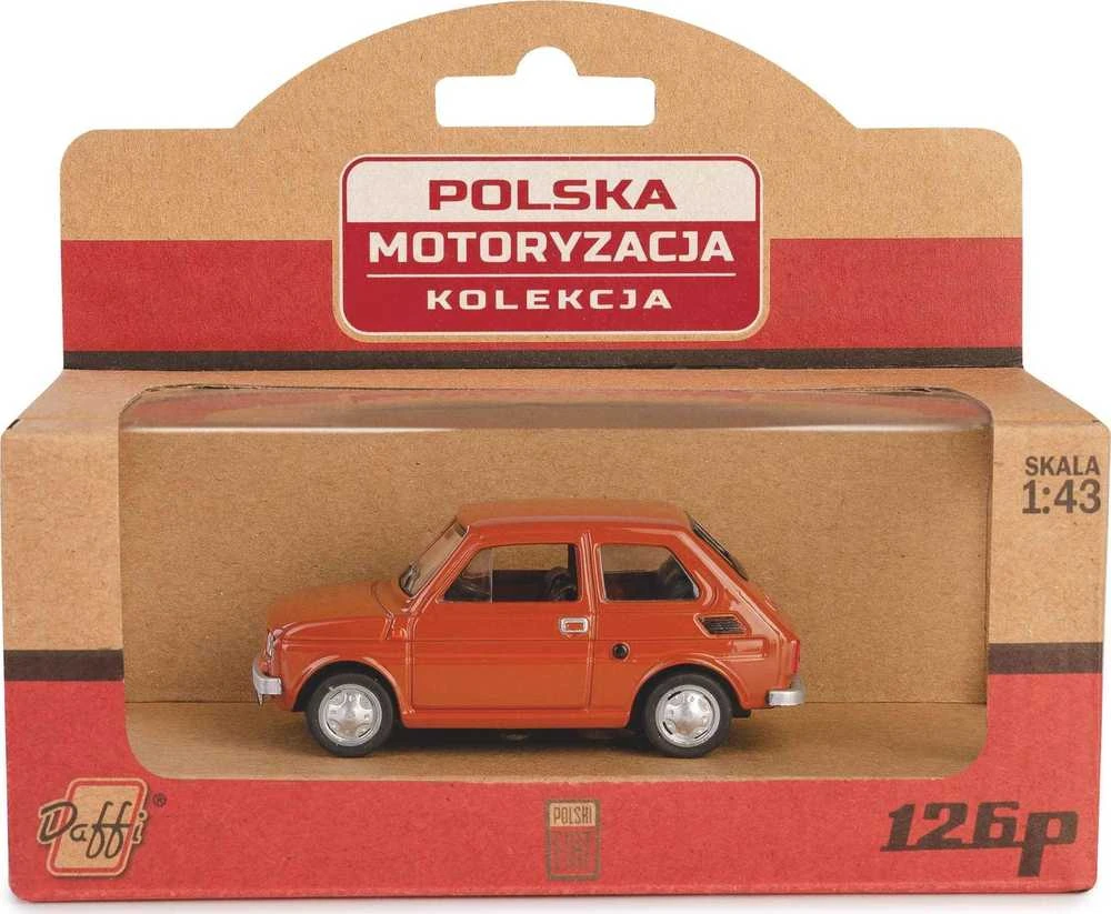 Daffi Važiuoklė PRL Fiat 126p Ruda