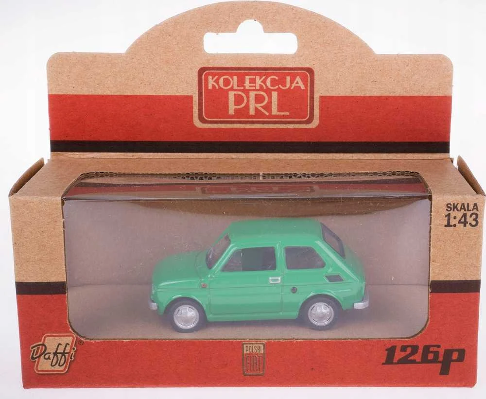 Daffi Važiuoklė PRL Fiat 126p Žalias