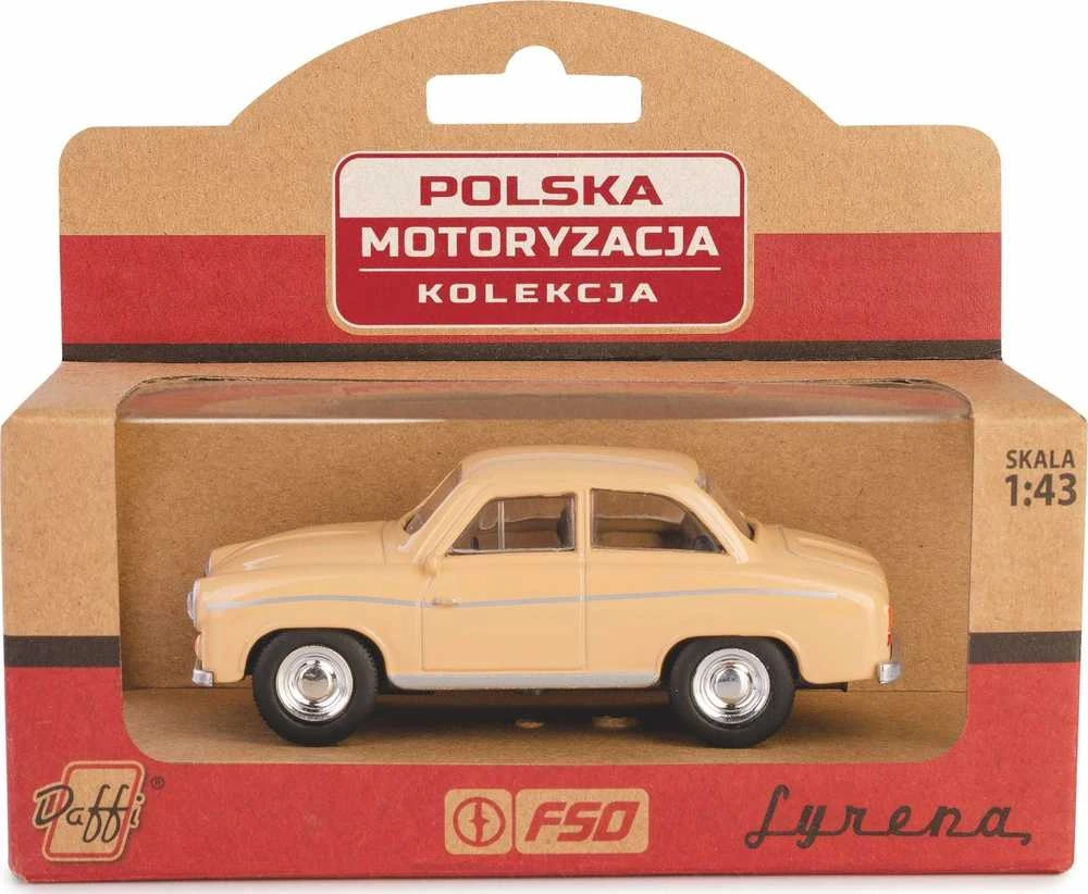 Daffi Važiuoklė PRL Syrena 104 smėlio spalva