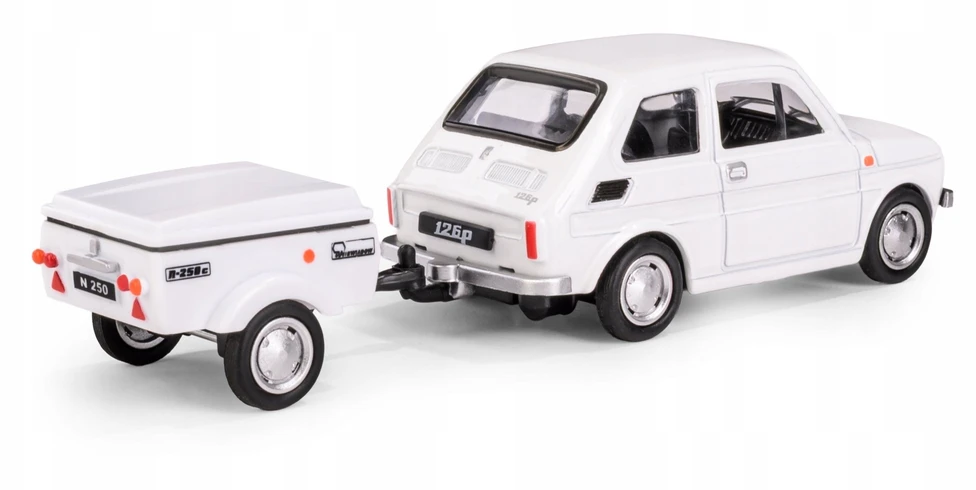 Daffi Fiat 126p+papildymas.Niewiad Short balta K-611 16115